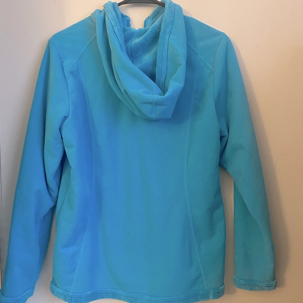 North Face Girls XL/Women’s M fleece hoodie. - Picture 2 of 3